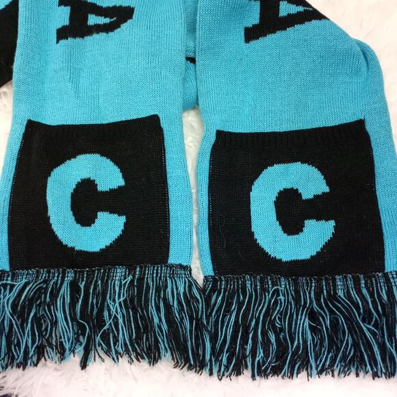 NWT Carolina Panthers Hooded Scarf Pockets - Picture 4 of 4